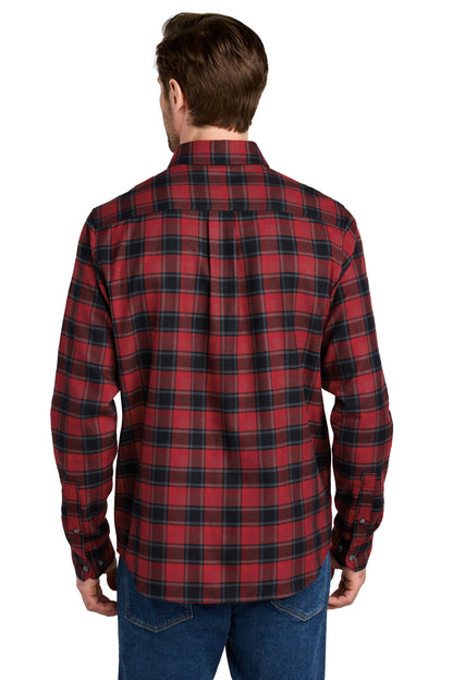 Eddie Bauer® Long Sleeve Favorite Flannel Plaid Shirt