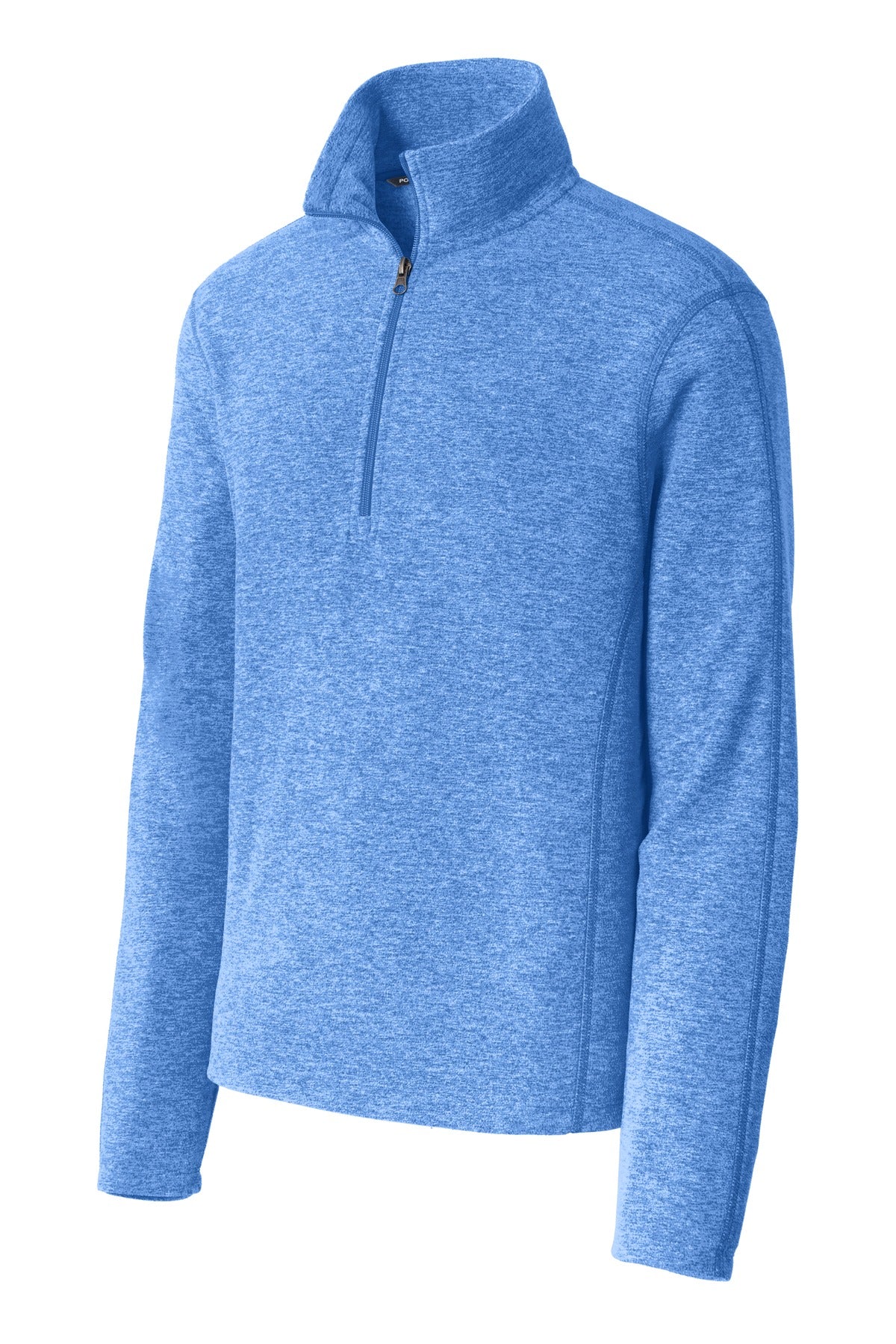 Port Authority® Heather Microfleece 1/2-Zip Pullover
