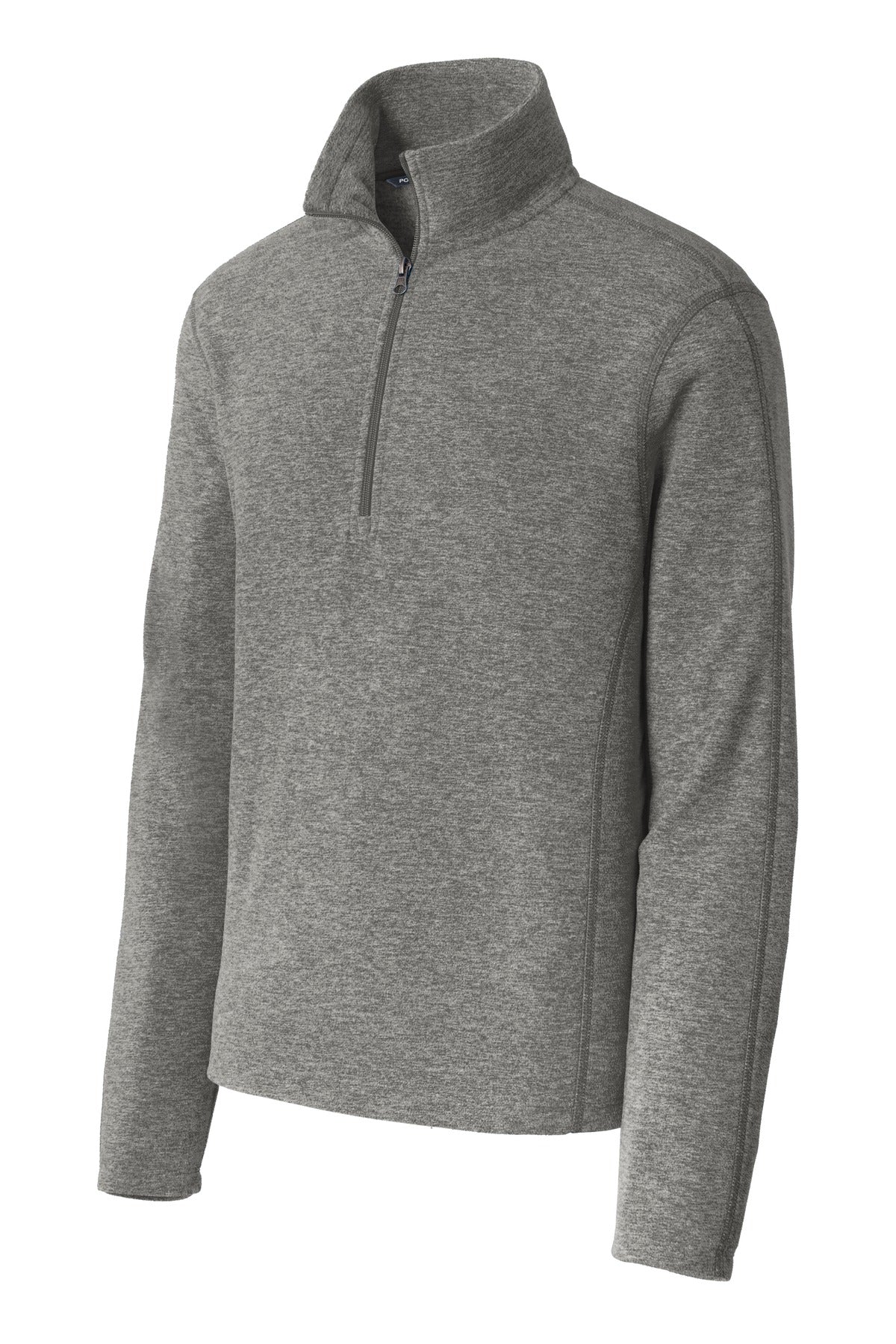 Port Authority® Heather Microfleece 1/2-Zip Pullover