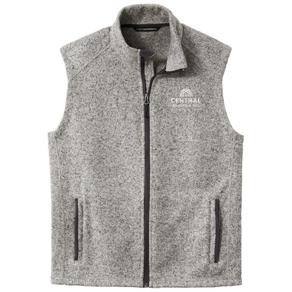Central Garden Port Authority® Sweater Fleece Vest