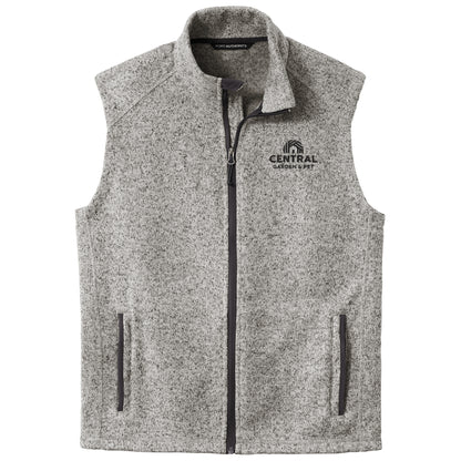 Central Garden Port Authority® Sweater Fleece Vest