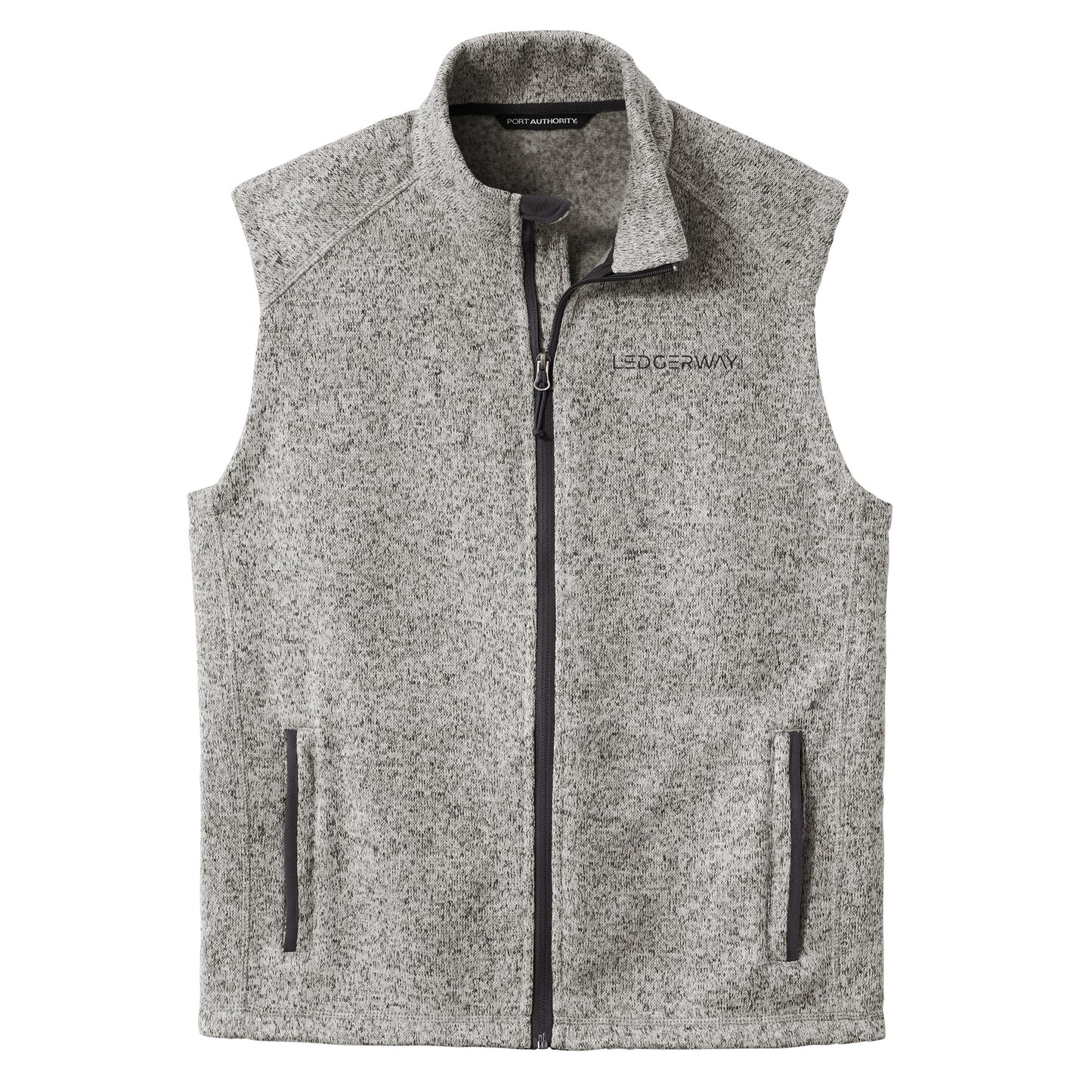 LEDGERWAY Port Authority® Sweater Fleece Vest