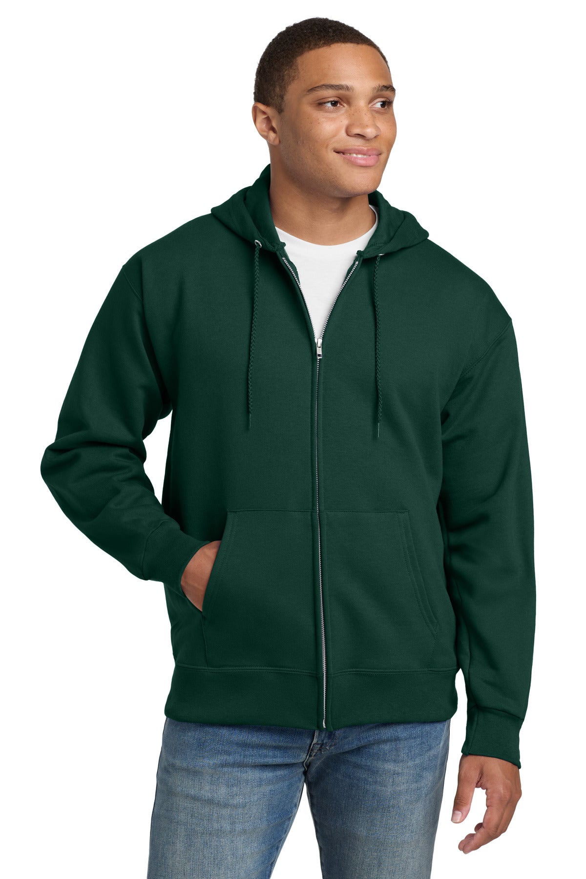 Hanes® Ultimate Cotton® - Full-Zip Hooded Sweatshirt