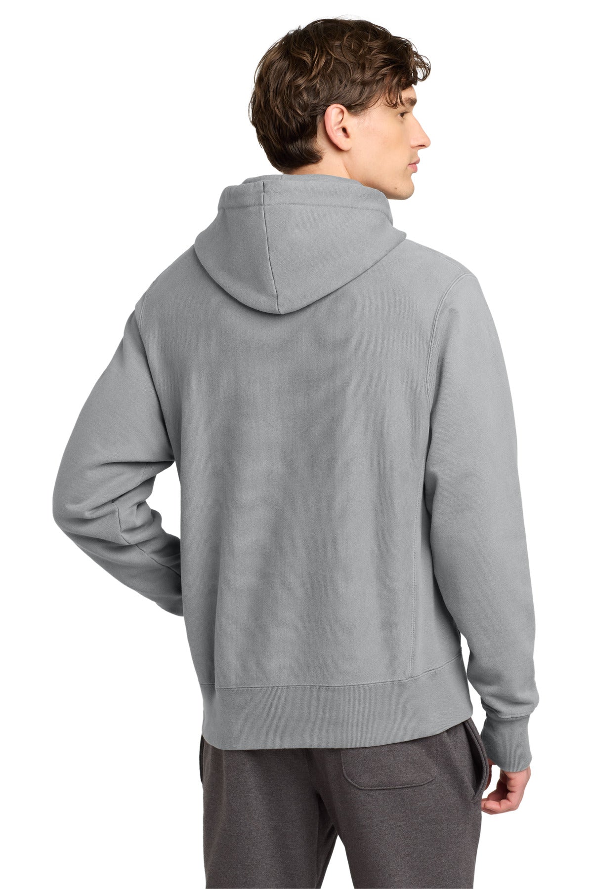 Champion® Reverse Weave® Garment-Dyed Hooded Sweatshirt
