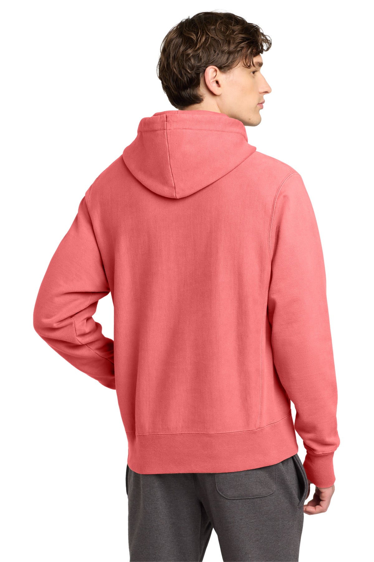 Champion® Reverse Weave® Garment-Dyed Hooded Sweatshirt