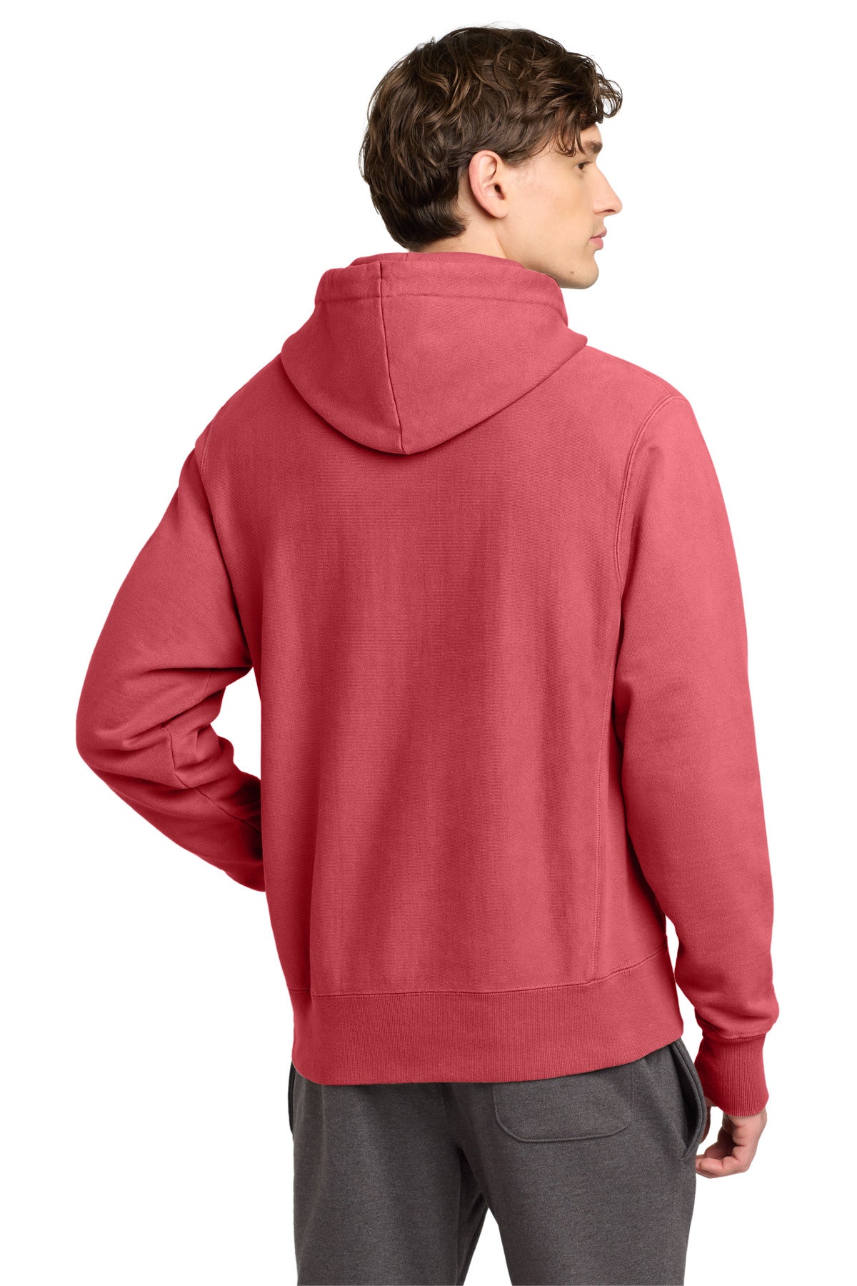 Champion® Reverse Weave® Garment-Dyed Hooded Sweatshirt