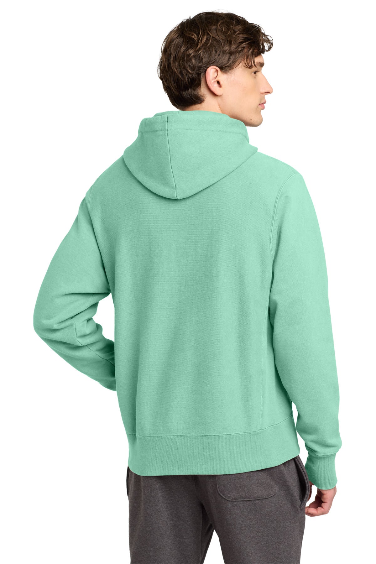 Champion® Reverse Weave® Garment-Dyed Hooded Sweatshirt
