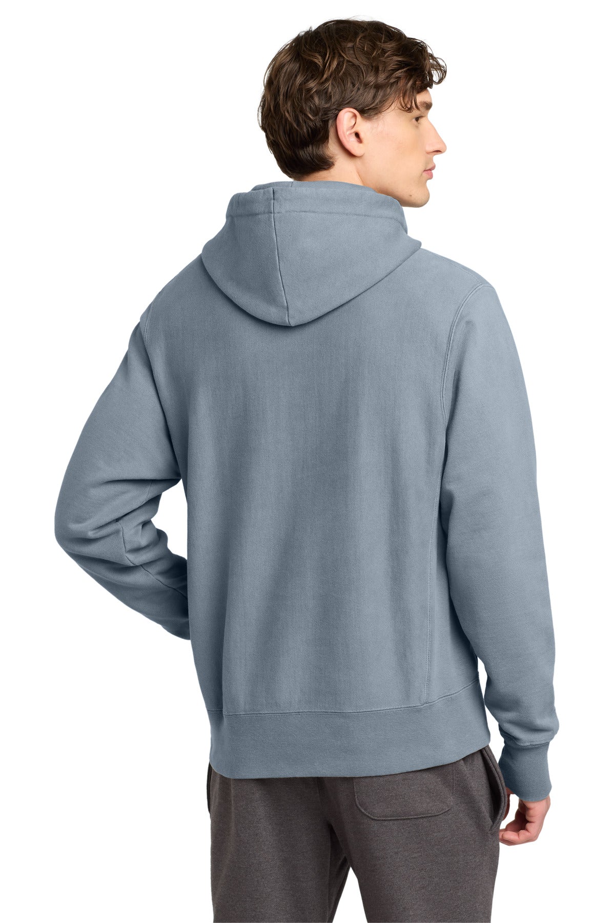 Champion® Reverse Weave® Garment-Dyed Hooded Sweatshirt