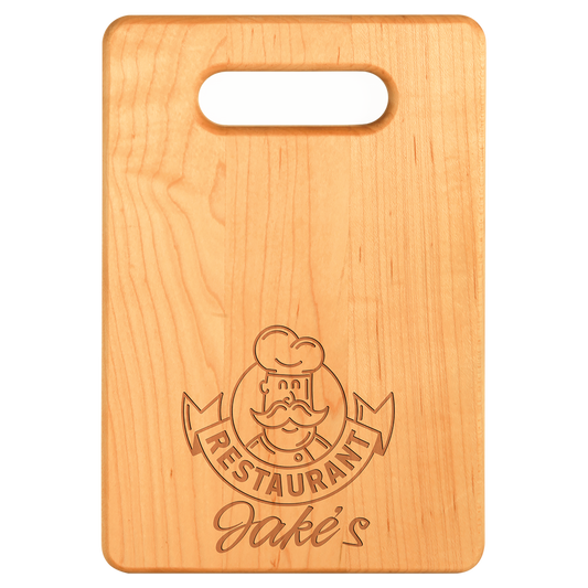 Maple Cutting Board with Handle
