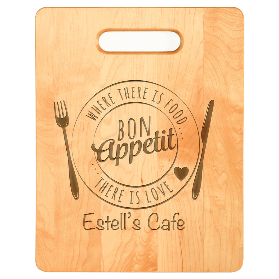 Maple Cutting Board with Handle