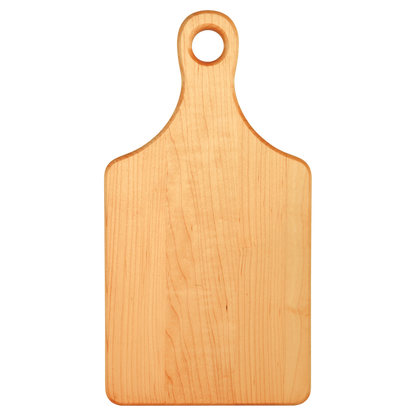 Maple Paddle Shaped Cutting Board