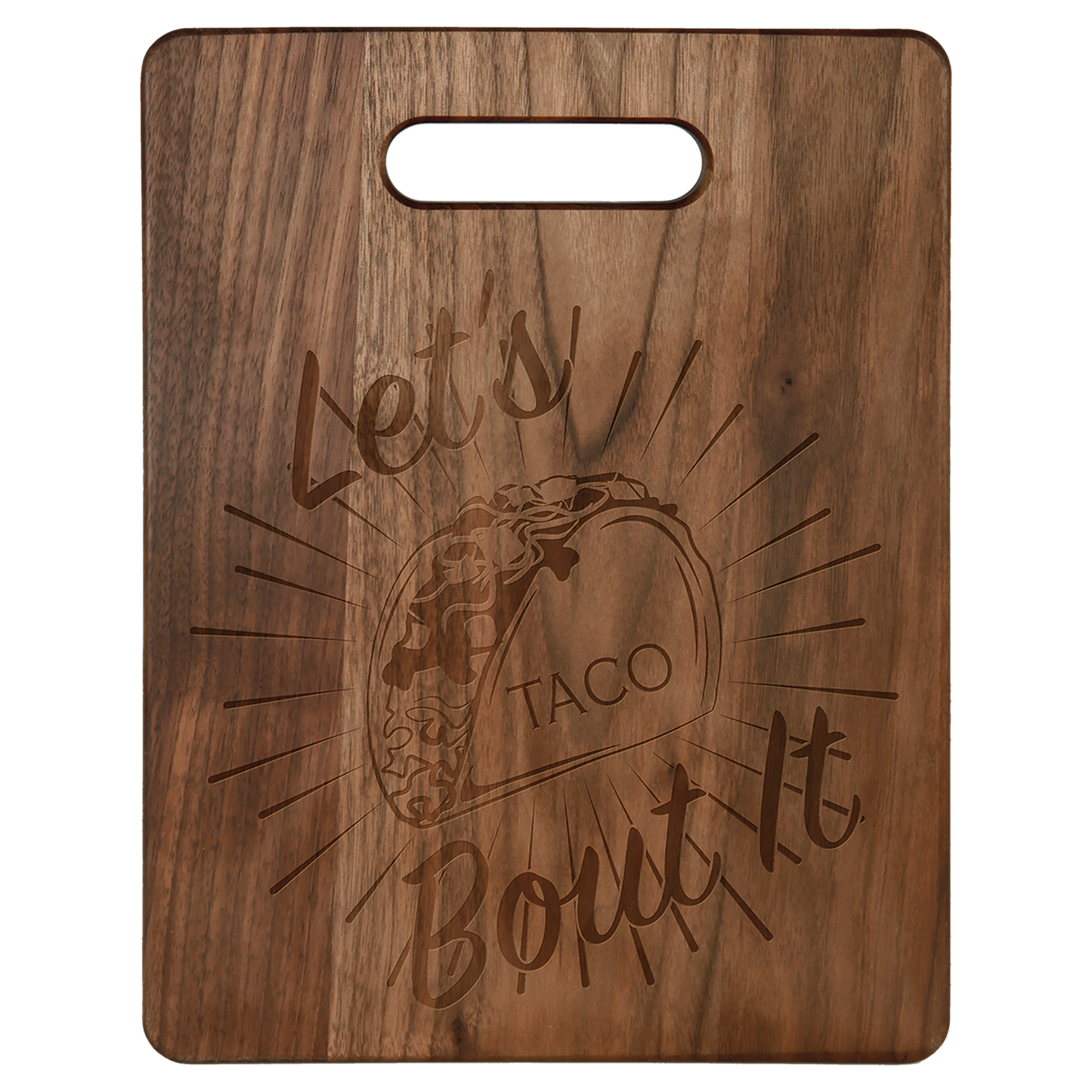 Walnut Cutting Board with Handle