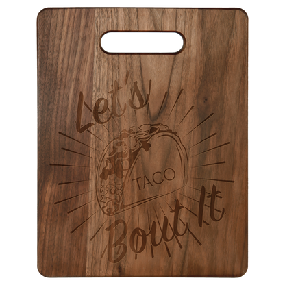 Walnut Cutting Board with Handle