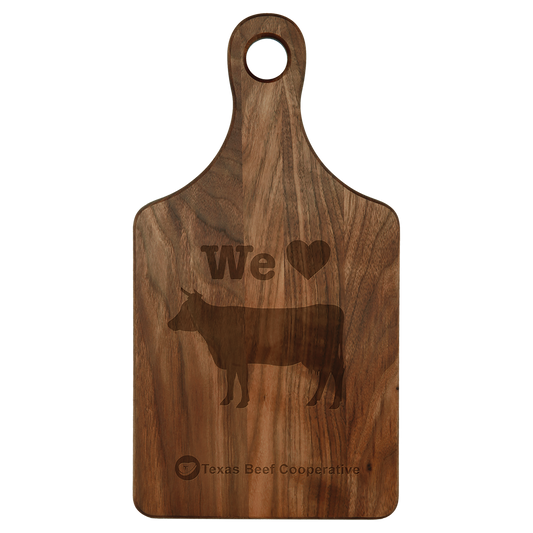 Walnut Paddle Shape Cutting Board