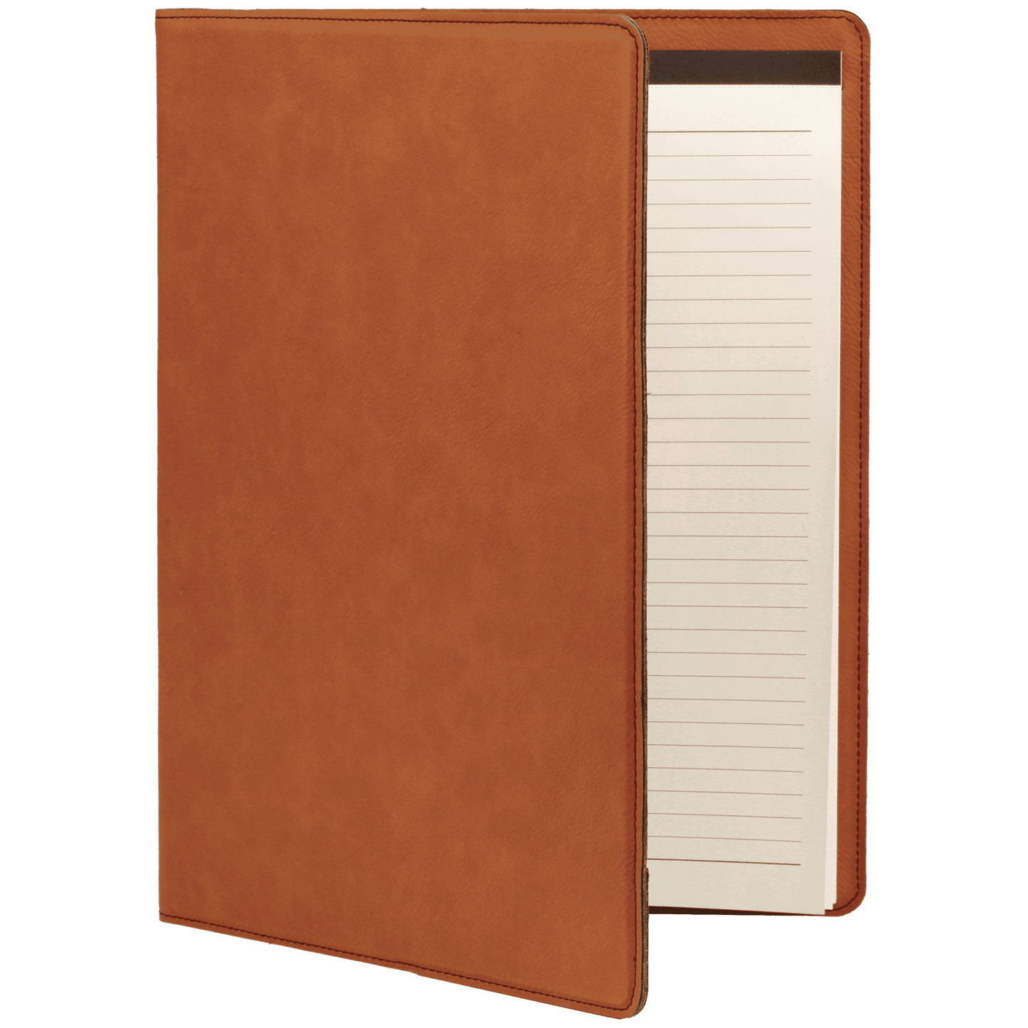 Custom Vegan Leather Portfolio with Notepad & Engraved Logo