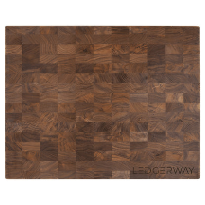 LEDGERWAY Walnut Butcherblock Cutting Board