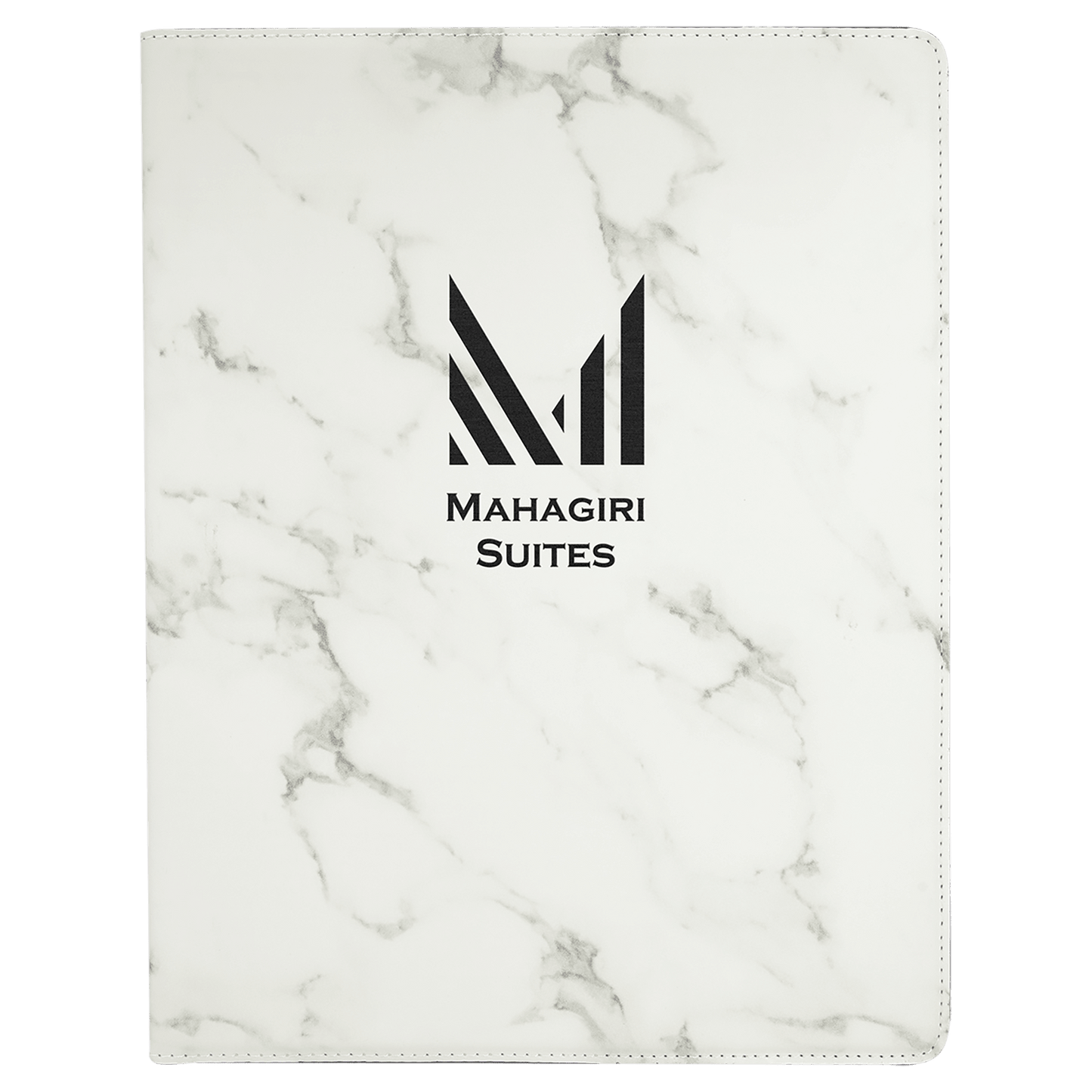 Custom Vegan Leather Portfolio with Notepad & Engraved Logo