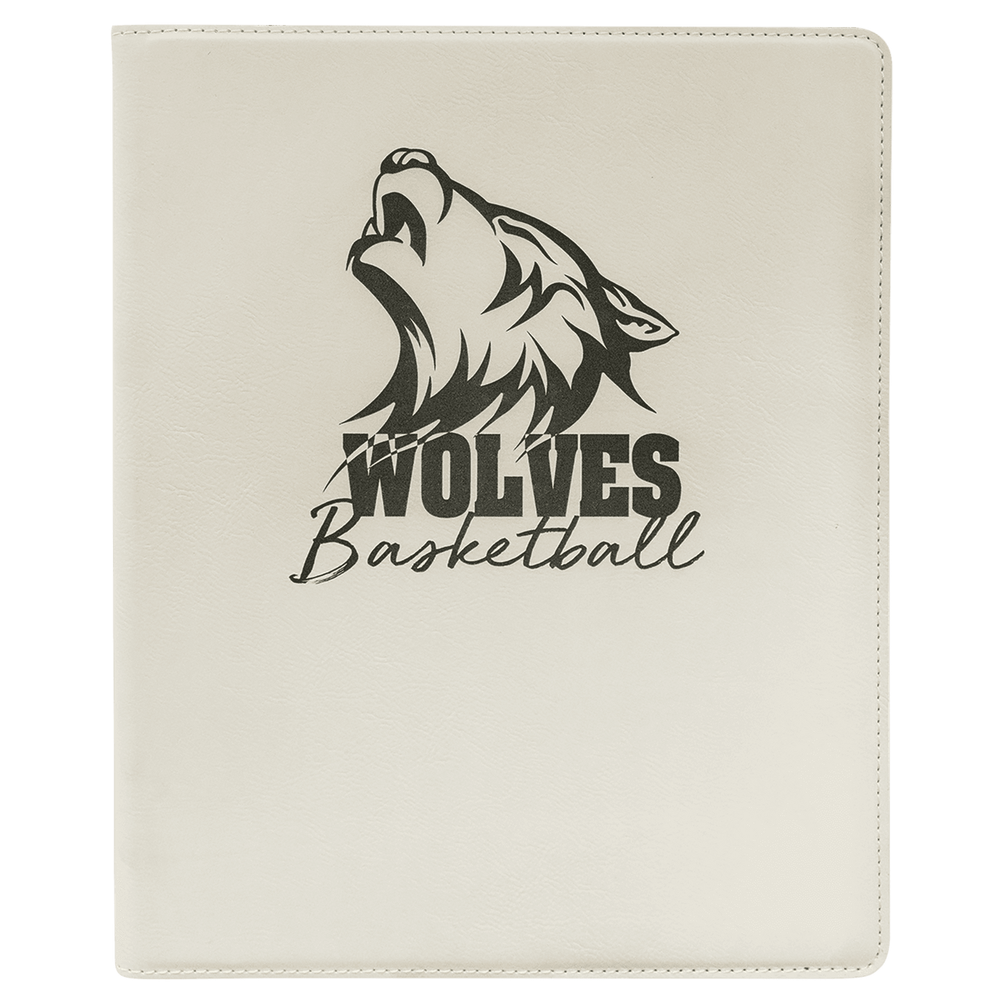 Custom Vegan Leather Portfolio with Notepad & Engraved Logo