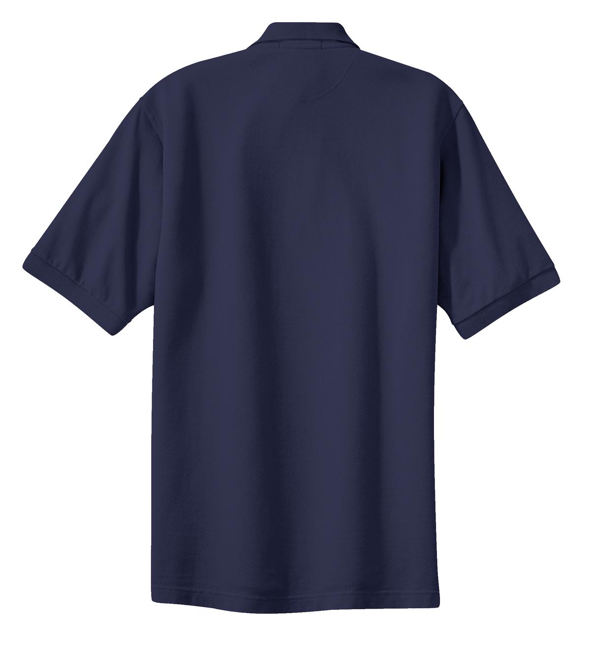Port Authority® Heavyweight Cotton Pique Polo
