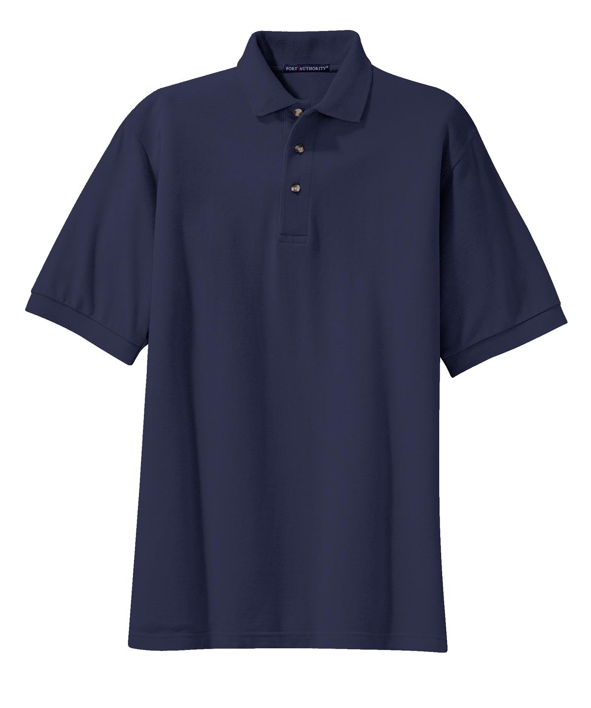 Port Authority® Heavyweight Cotton Pique Polo