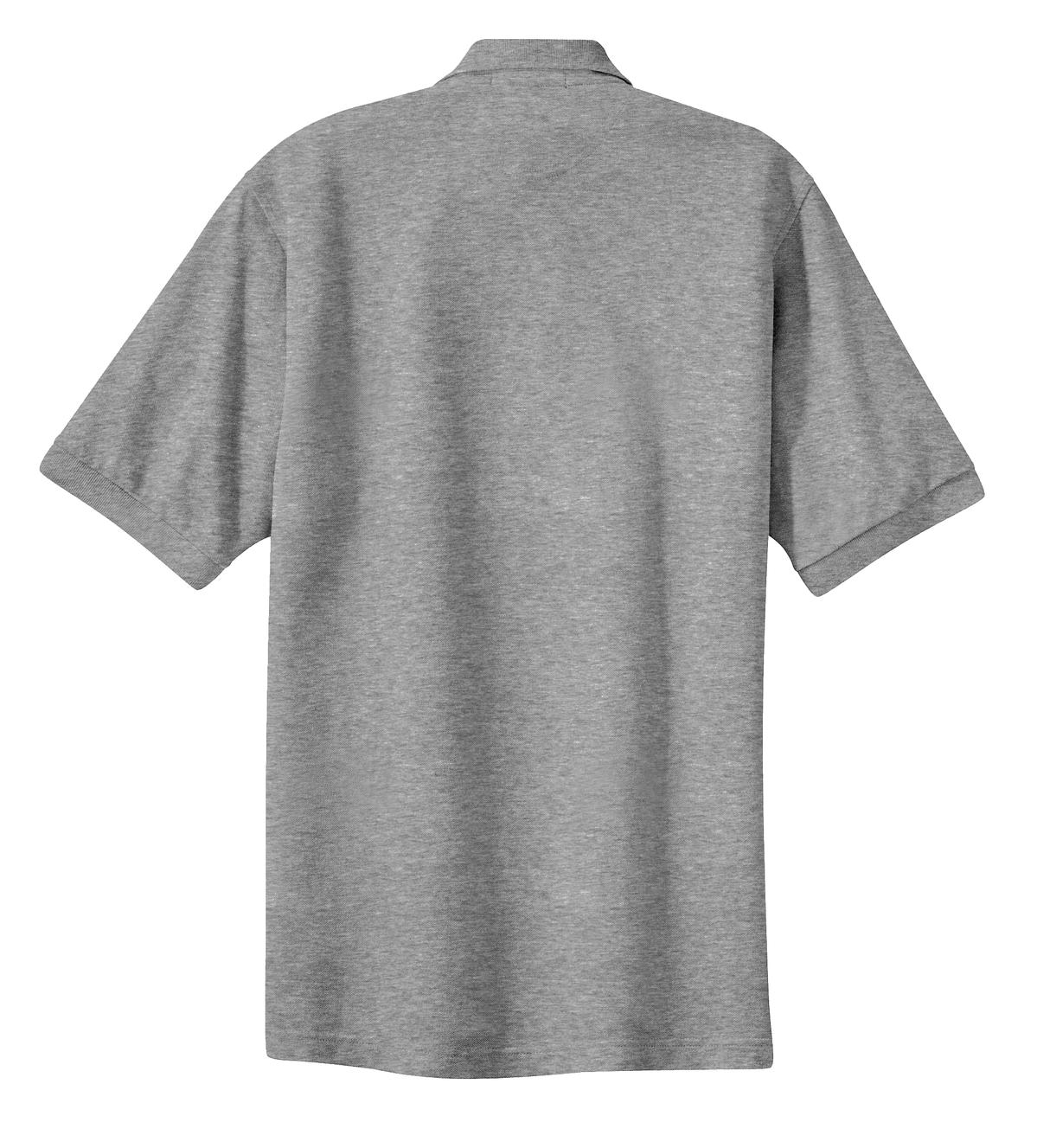 Port Authority® Heavyweight Cotton Pique Polo
