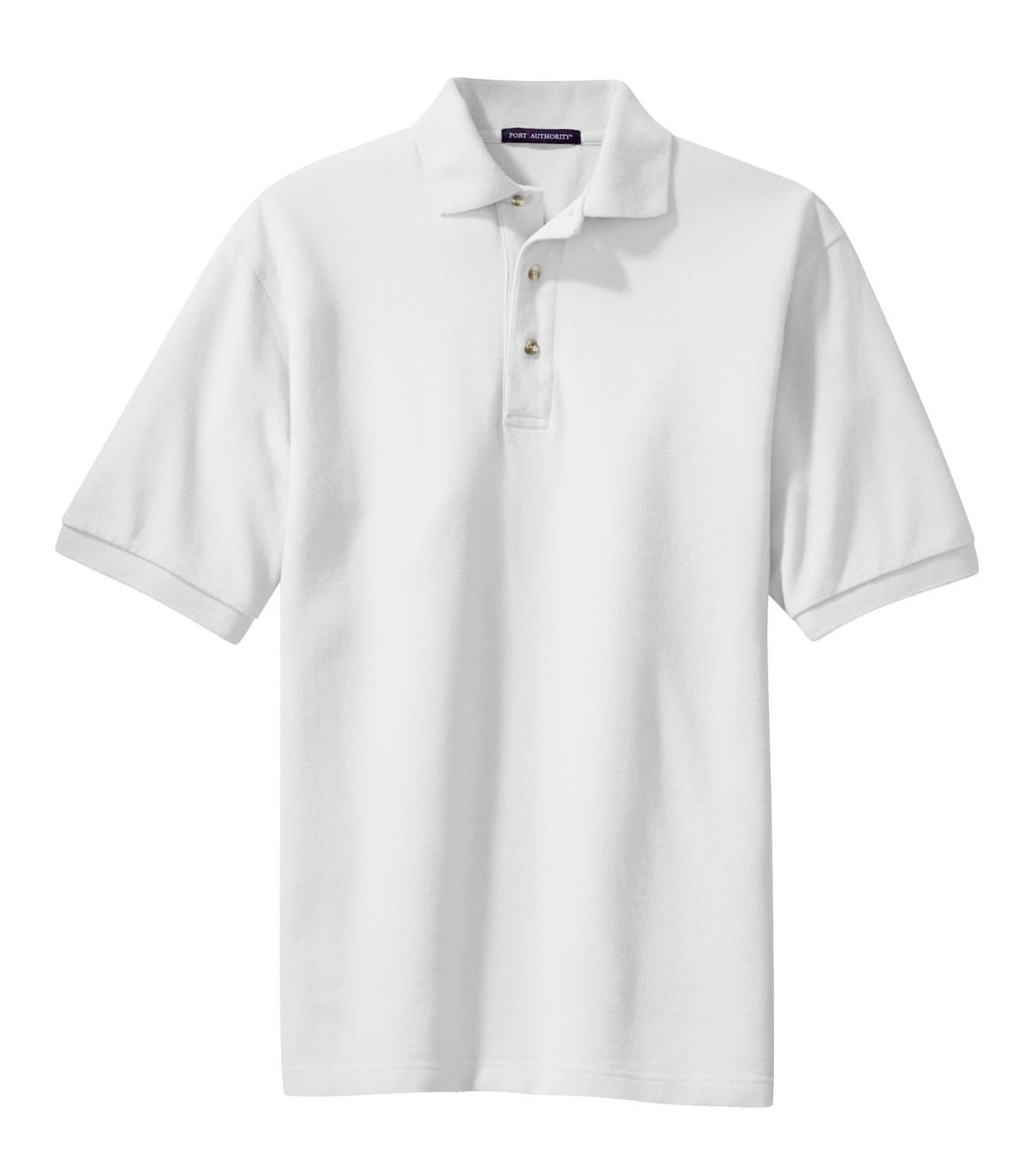 Port Authority® Heavyweight Cotton Pique Polo