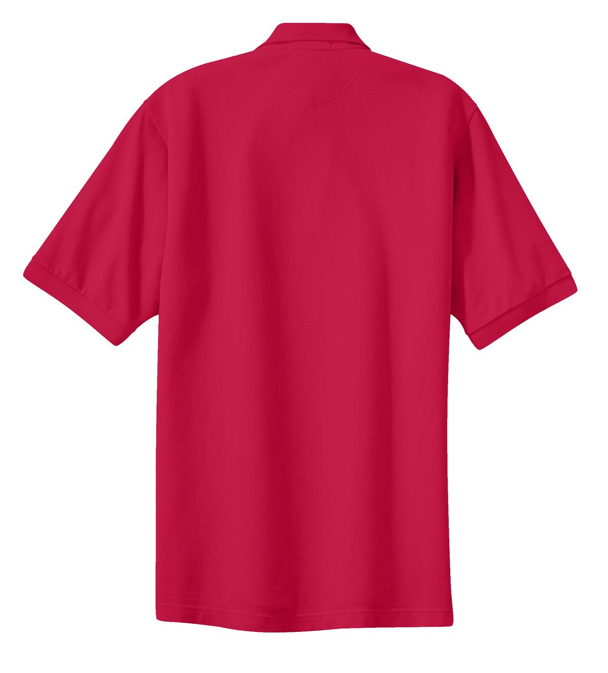 Port Authority® Heavyweight Cotton Pique Polo