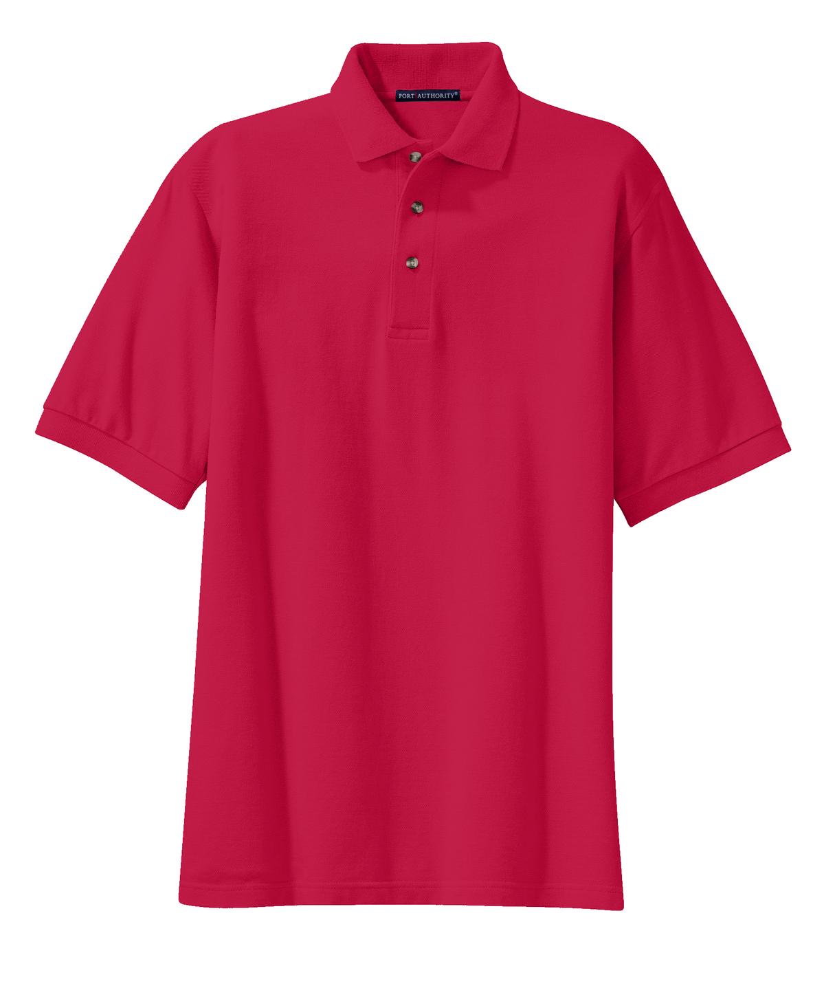 Port Authority® Heavyweight Cotton Pique Polo