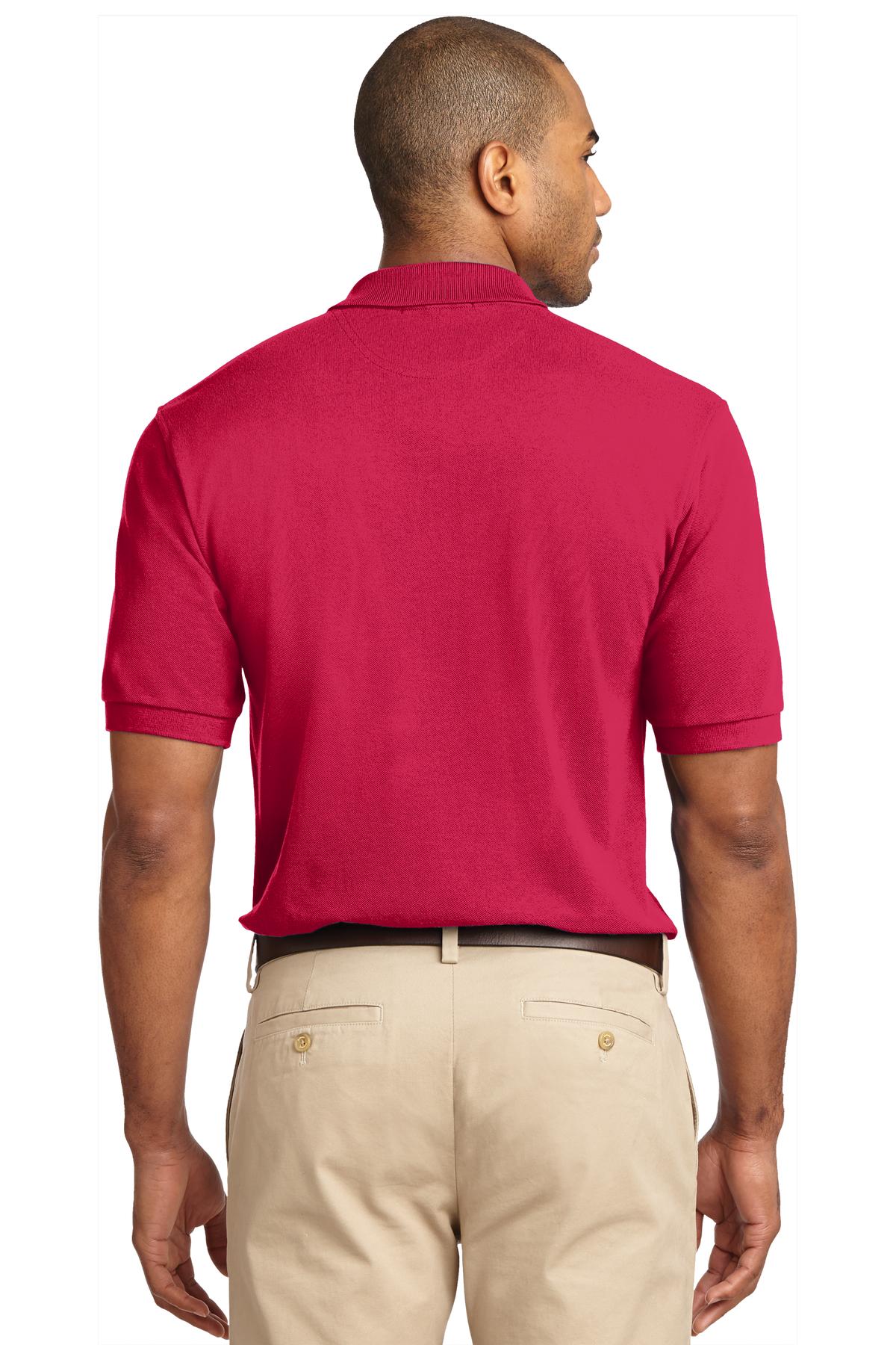 Port Authority® Heavyweight Cotton Pique Polo