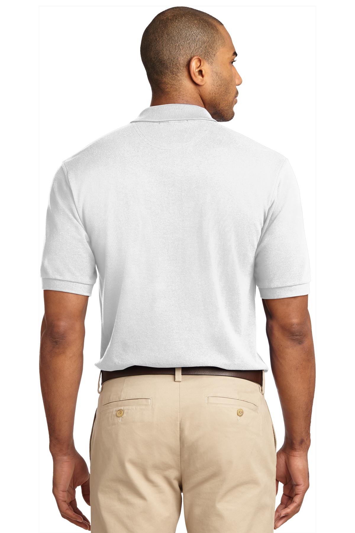 Port Authority® Heavyweight Cotton Pique Polo