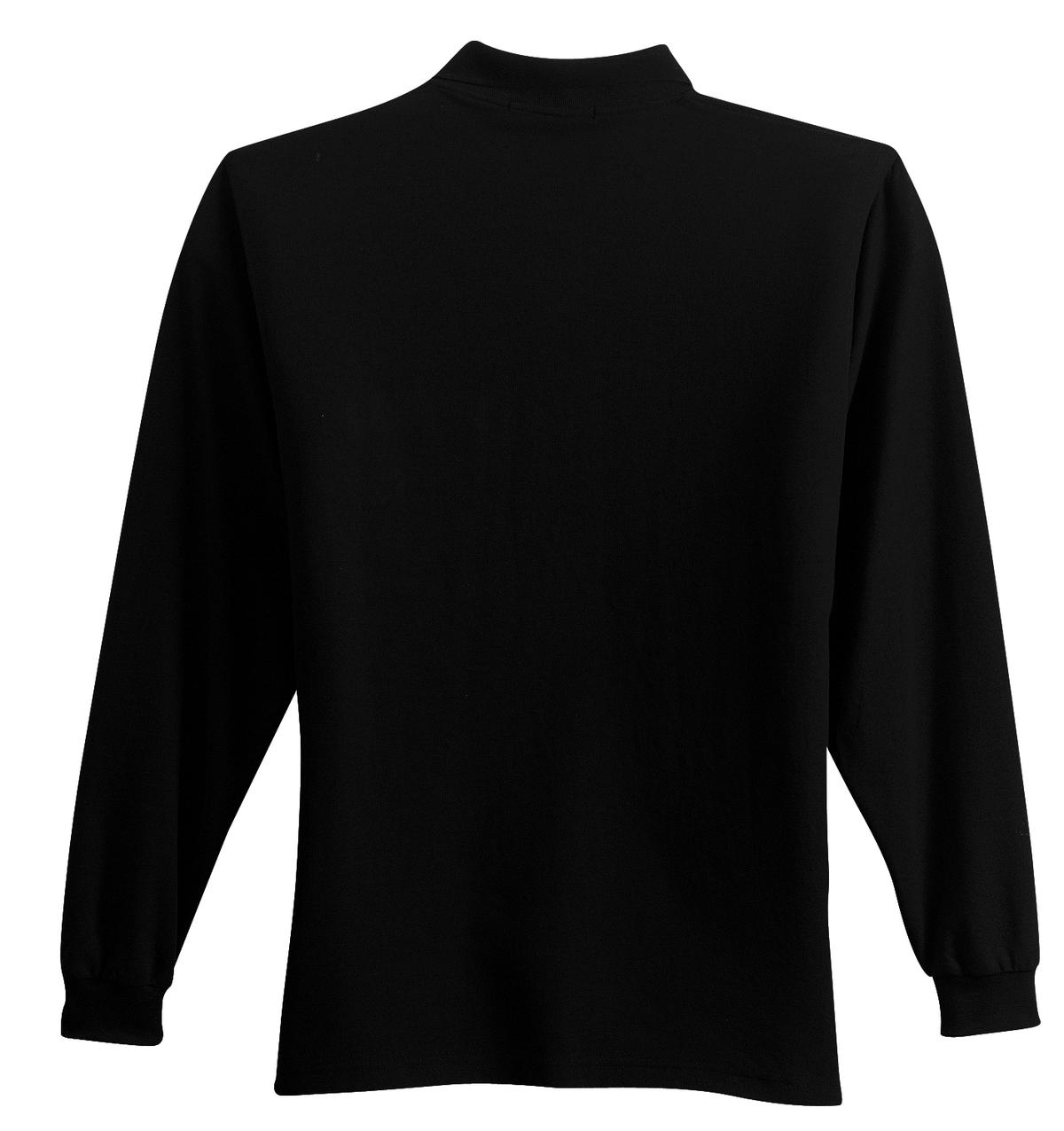 Port Authority® Long Sleeve Silk Touch Polo with Pocket