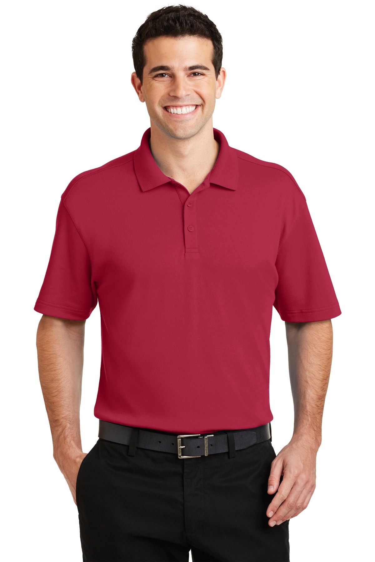 Port Authority® Silk Touch Interlock Performance Polo