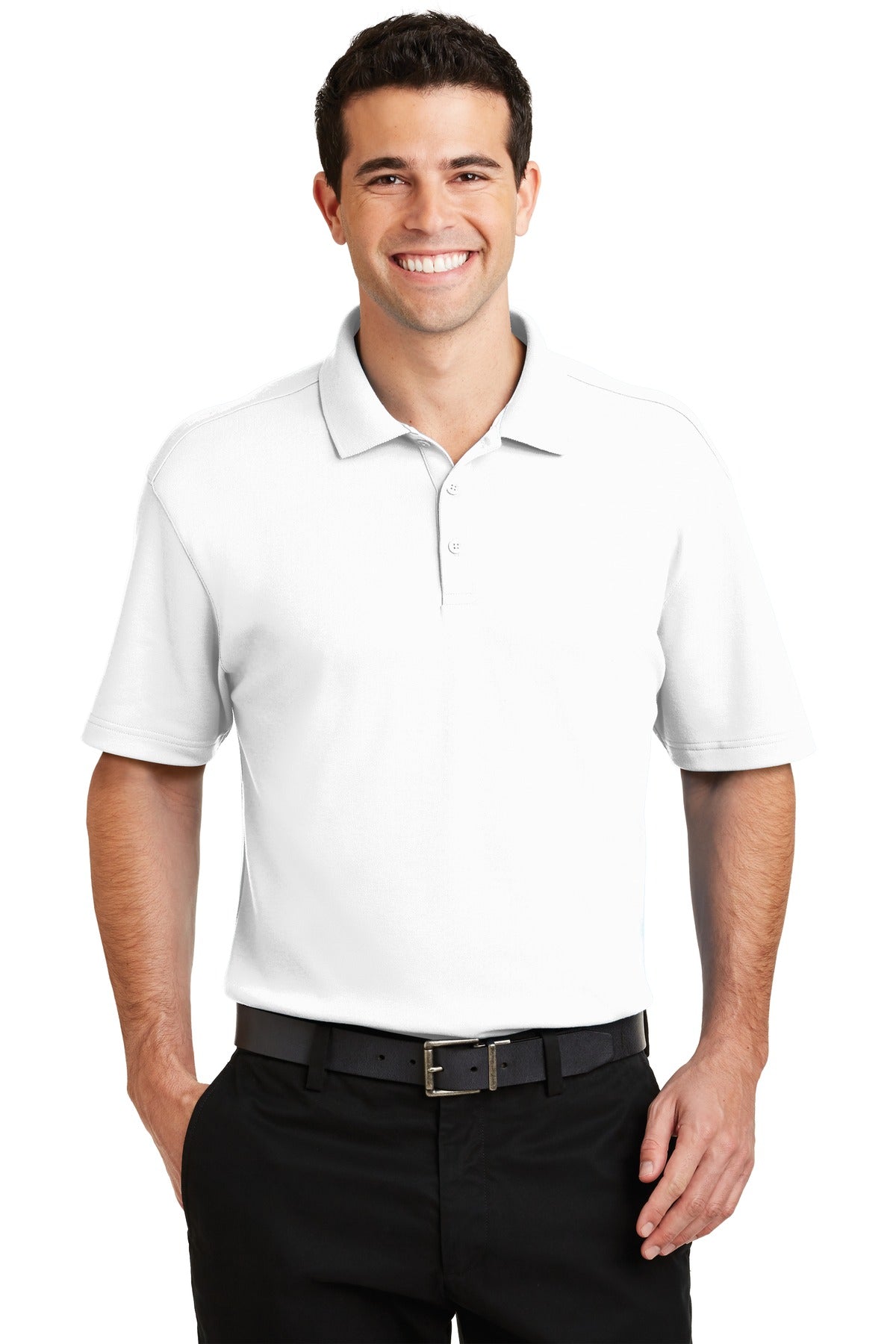 Port Authority® Silk Touch Interlock Performance Polo