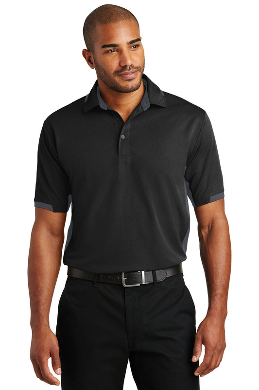 Port Authority® Dry Zone® Colorblock Ottoman Polo