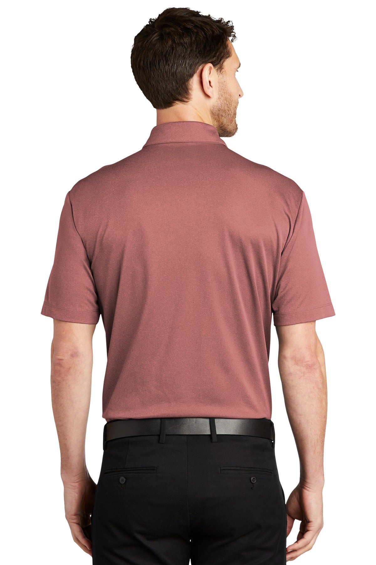 Port Authority® Heathered Silk Touch  Performance Polo