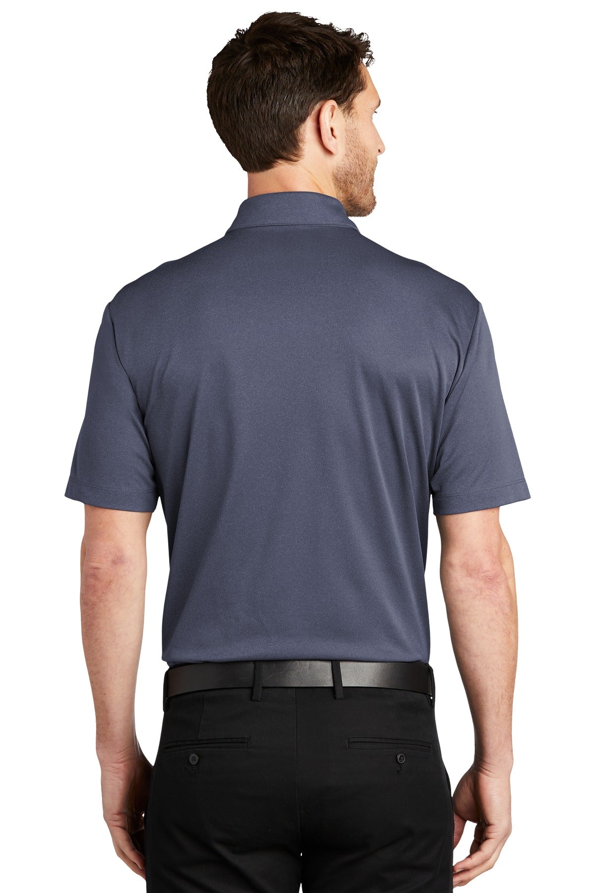 Port Authority® Heathered Silk Touch  Performance Polo