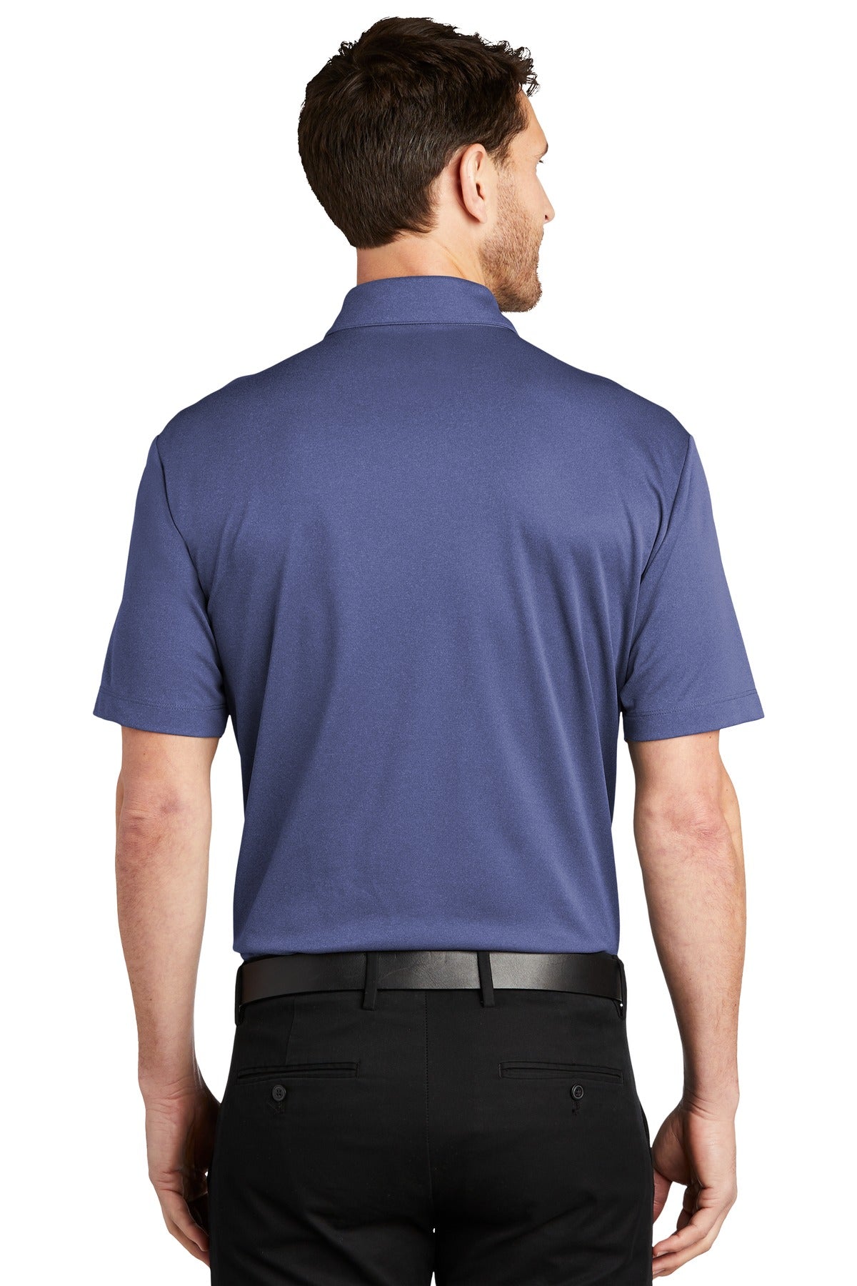 Port Authority® Heathered Silk Touch  Performance Polo