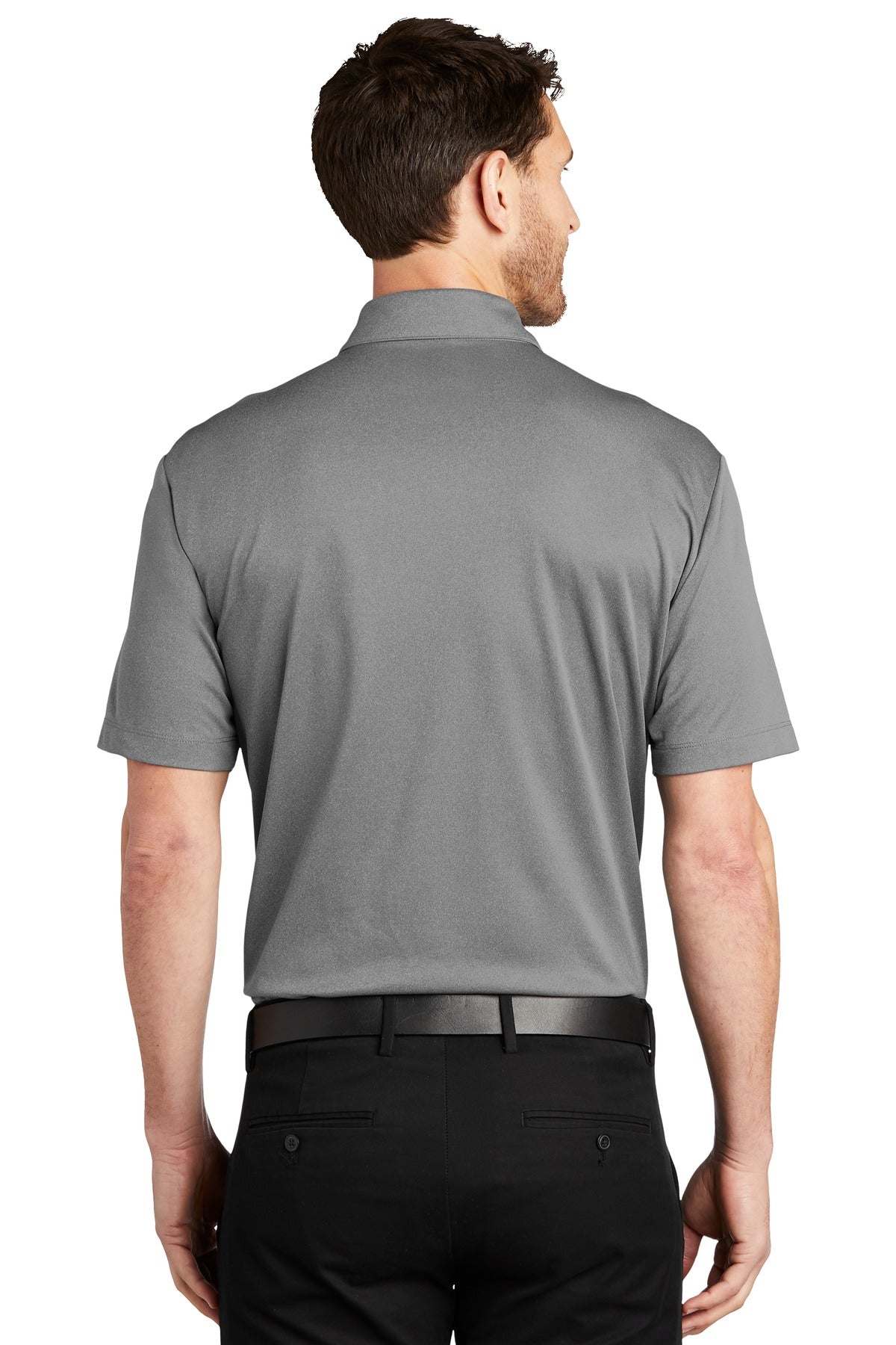 Port Authority® Heathered Silk Touch  Performance Polo