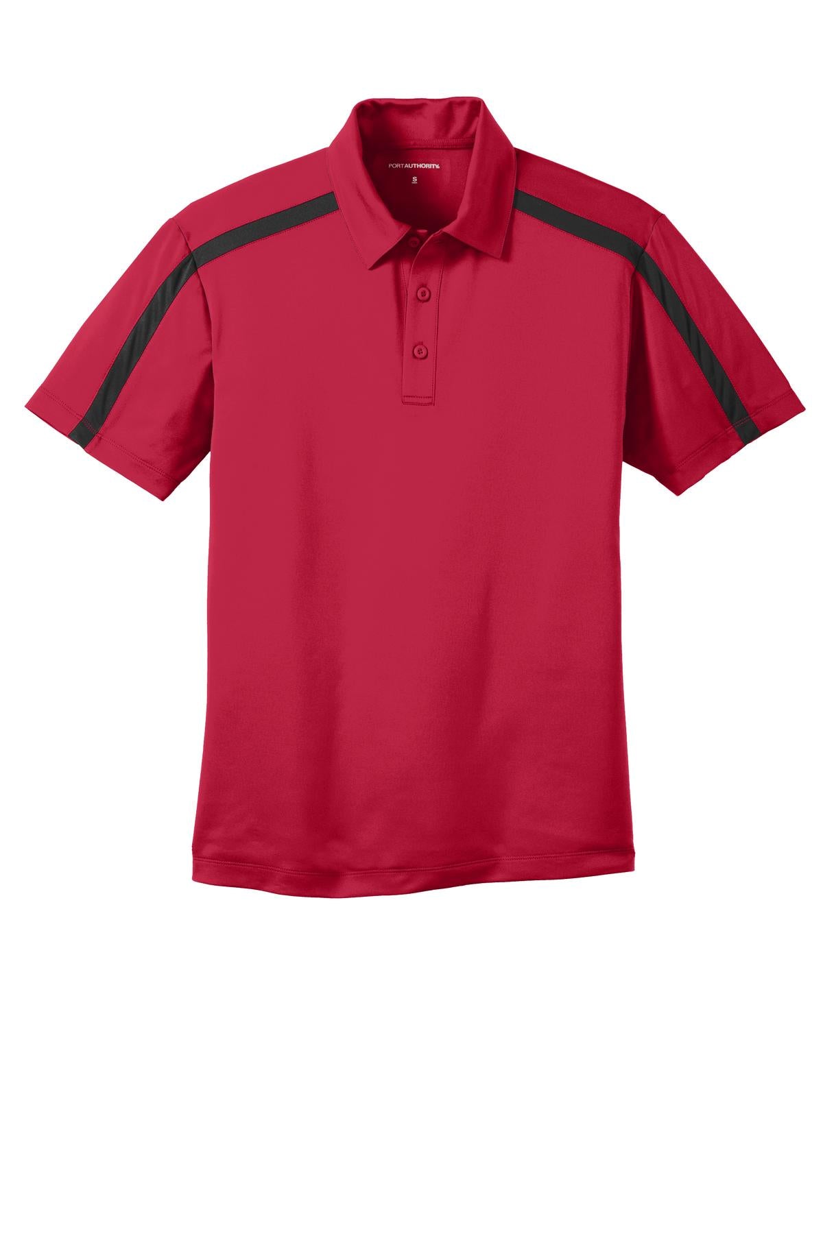 Port Authority® Silk Touch Performance Colorblock Stripe Polo