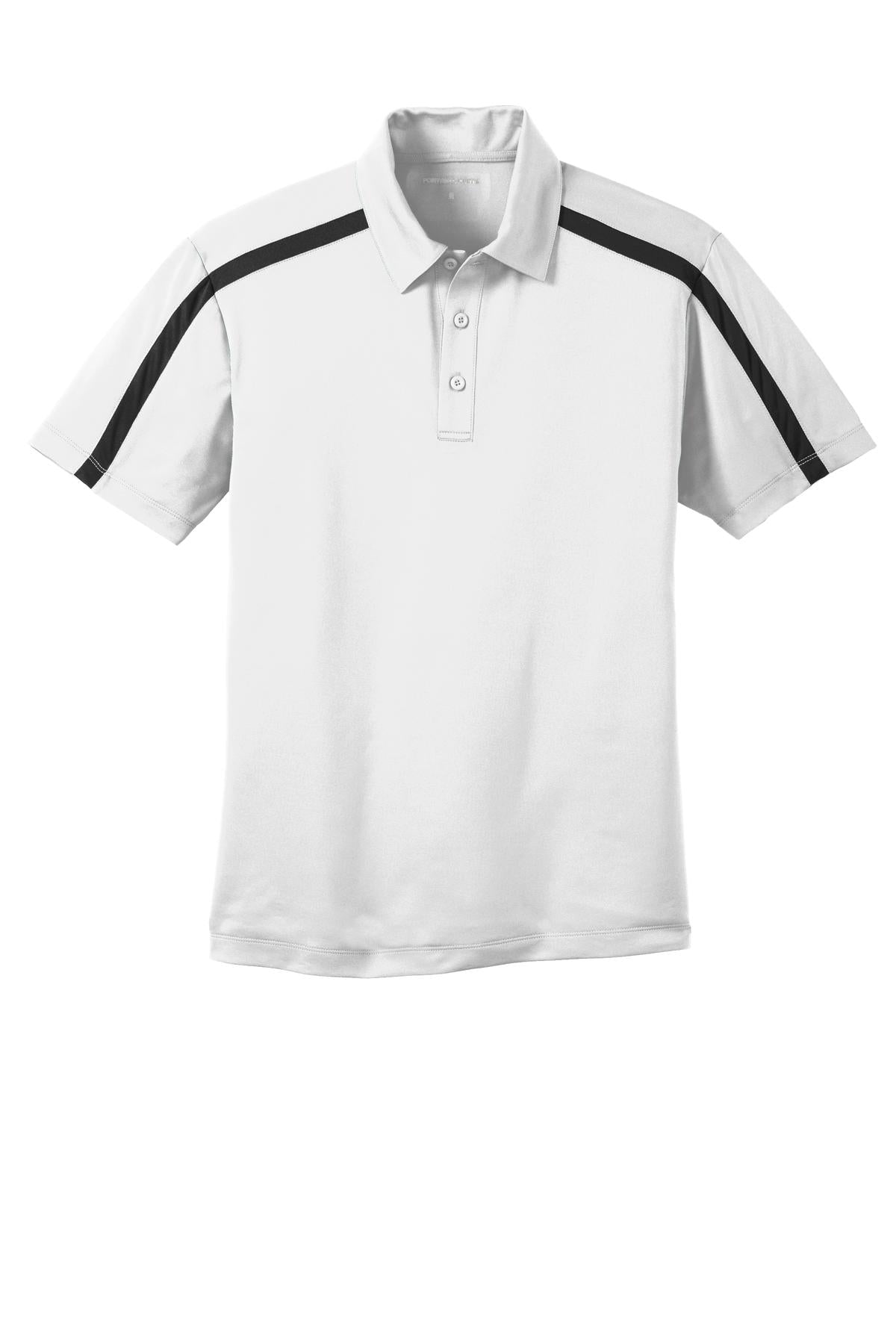 Port Authority® Silk Touch Performance Colorblock Stripe Polo
