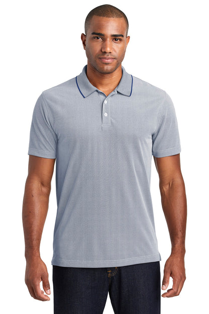 DISCONTINUED - Port Authority® Poly Oxford Pique Polo
