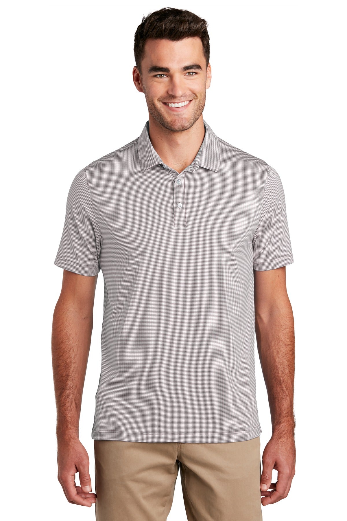 Port Authority® Gingham Polo