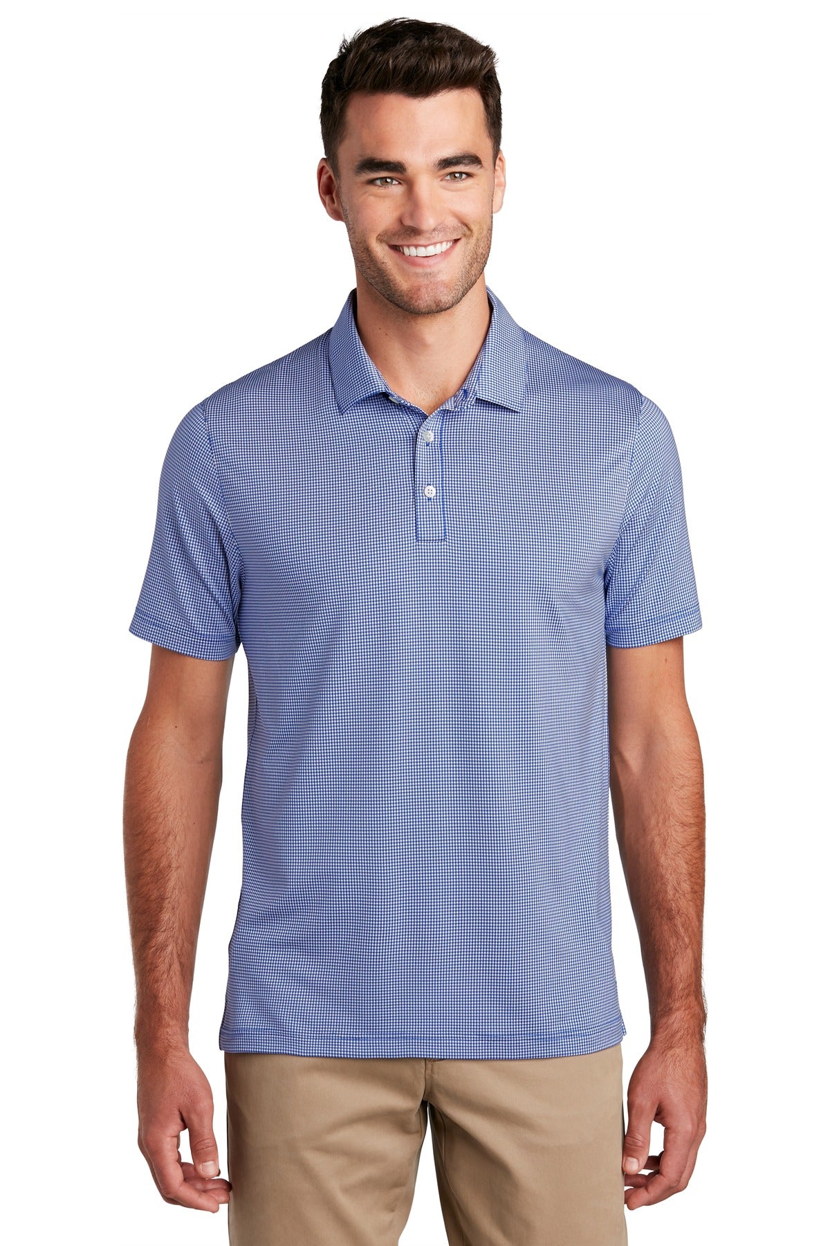 Port Authority® Gingham Polo