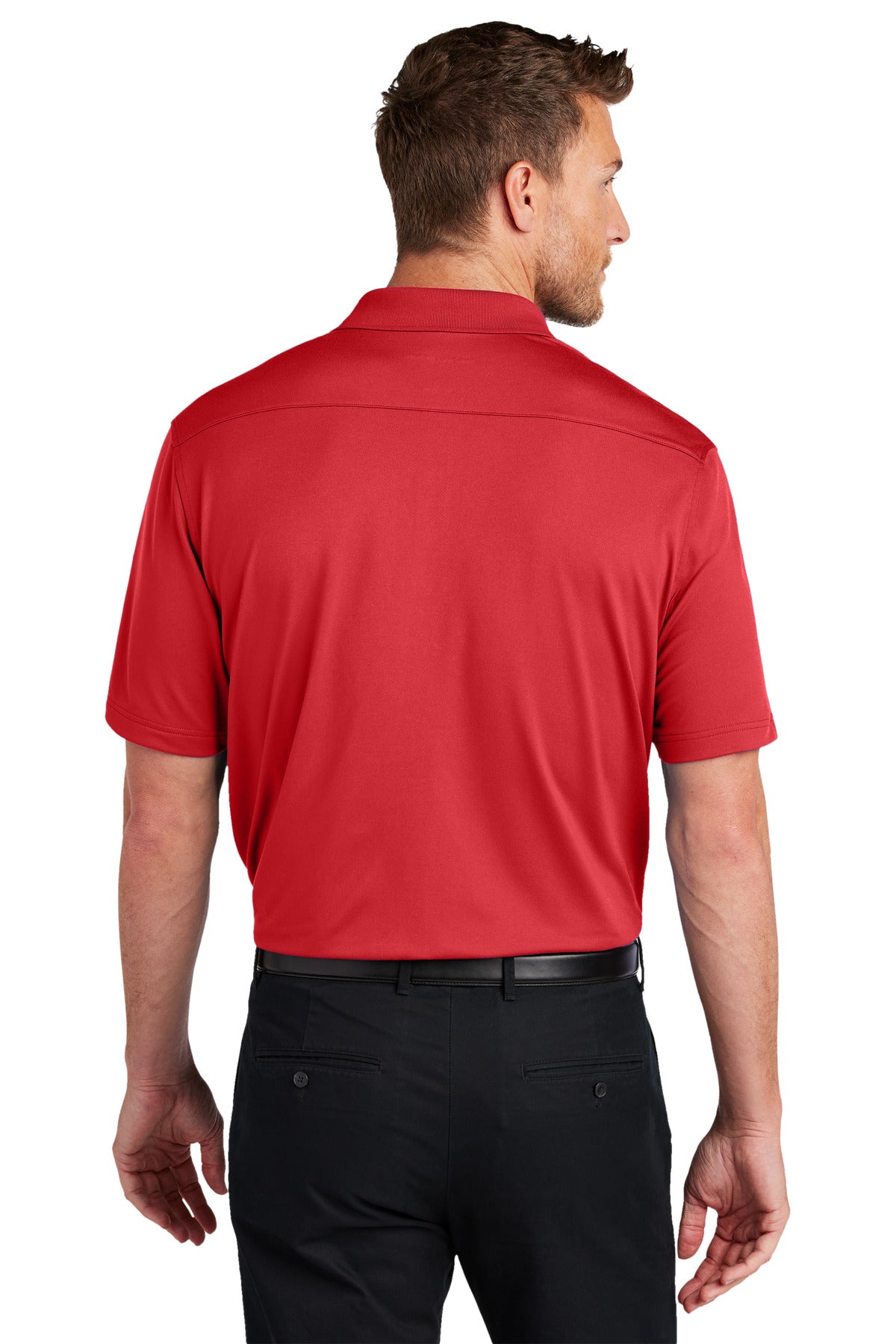 Port Authority® City Stretch Flat Knit Polo