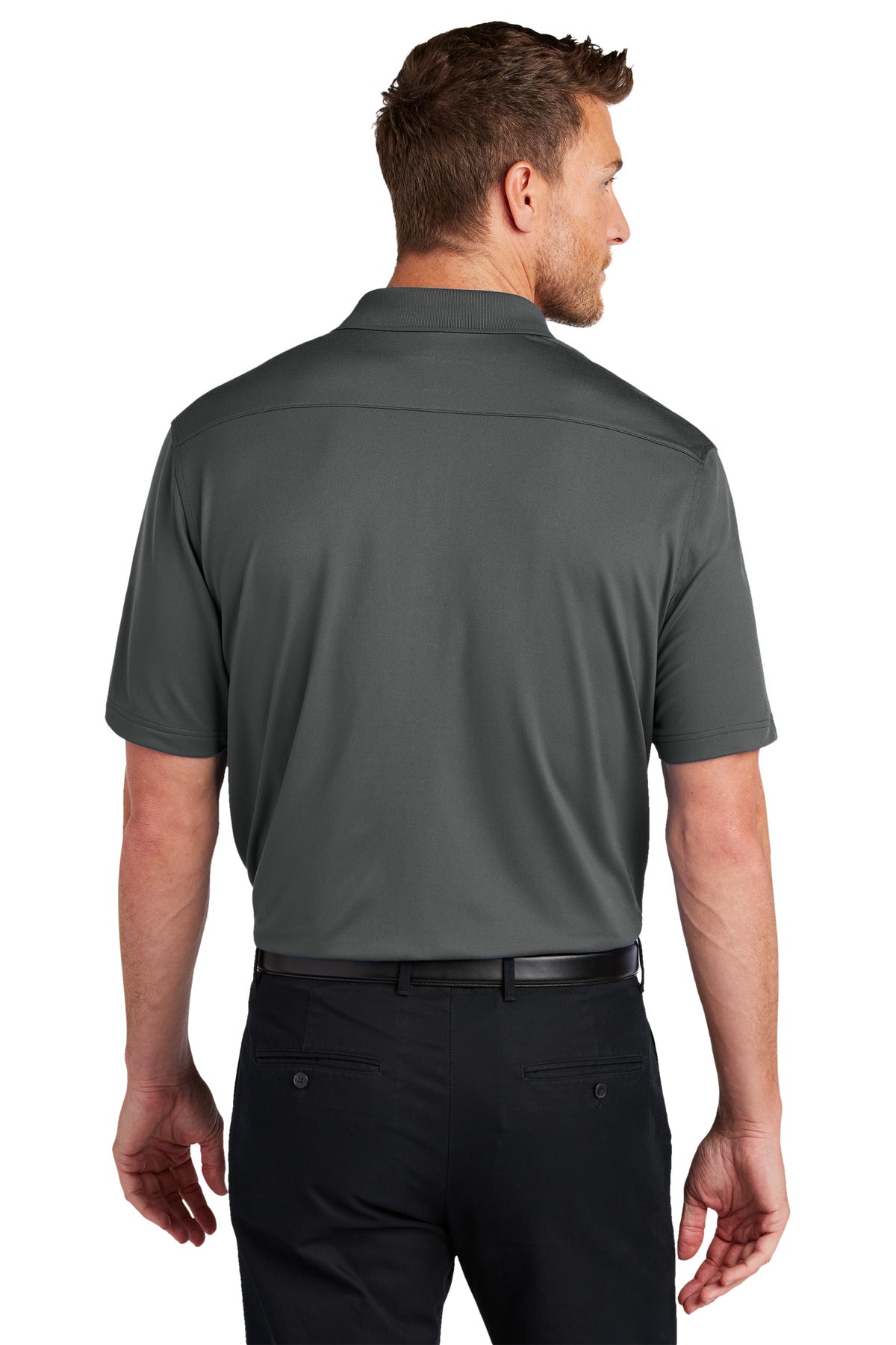 Port Authority® City Stretch Flat Knit Polo