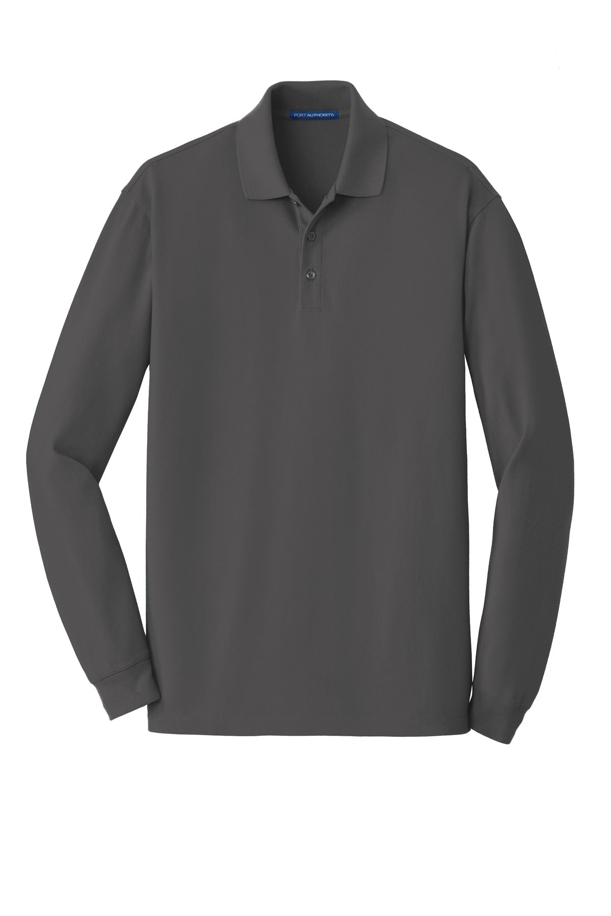 Port Authority® EZCotton® Long Sleeve Polo