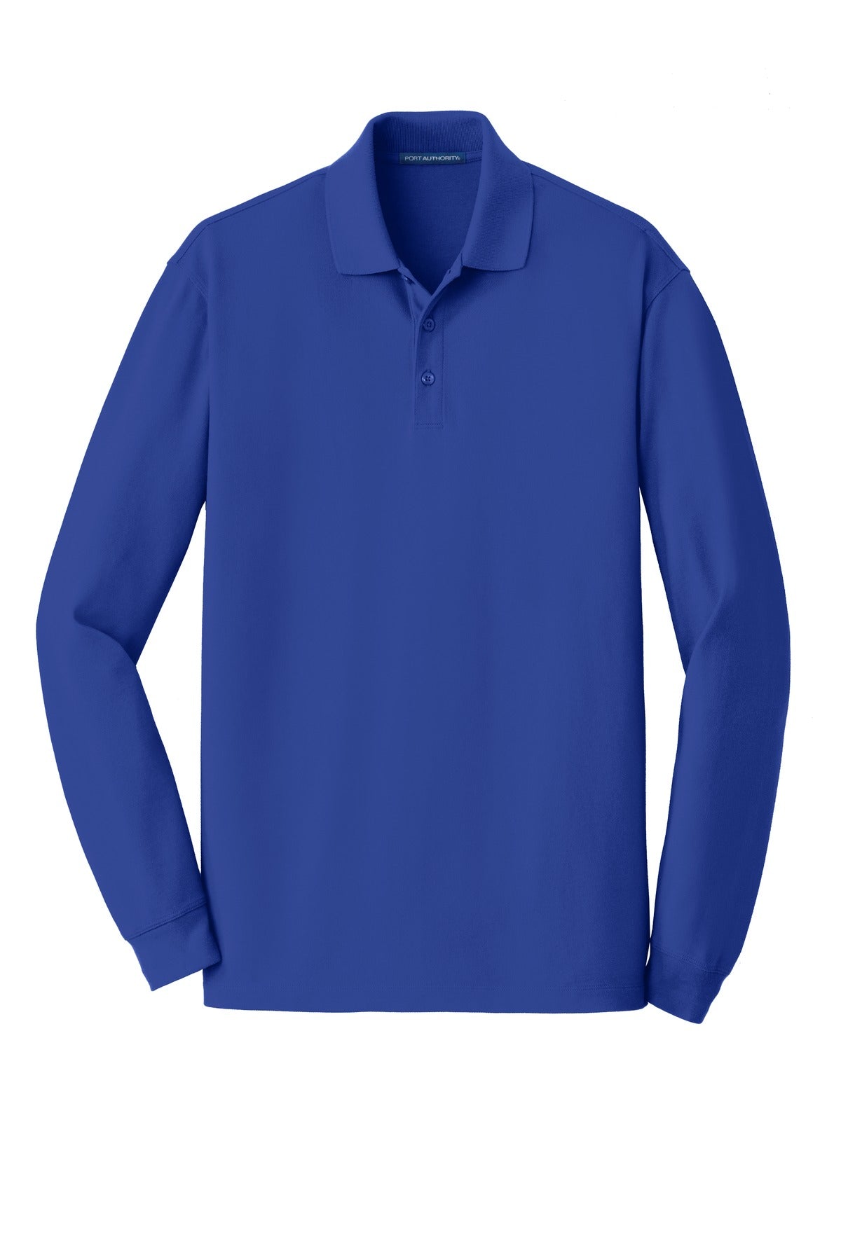 Port Authority® EZCotton® Long Sleeve Polo