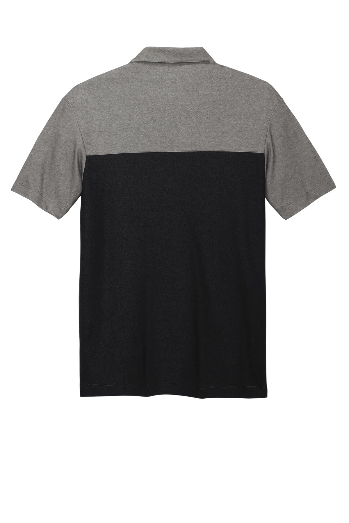 Port Authority® Fine Pique Blend Blocked Polo