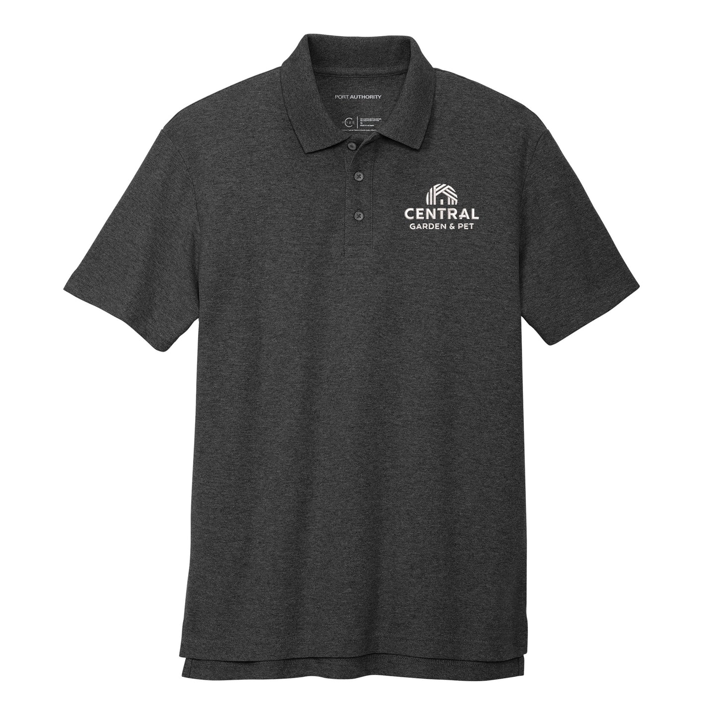 Central Garden Port Authority® C-FREE® Cotton Blend Pique Polo