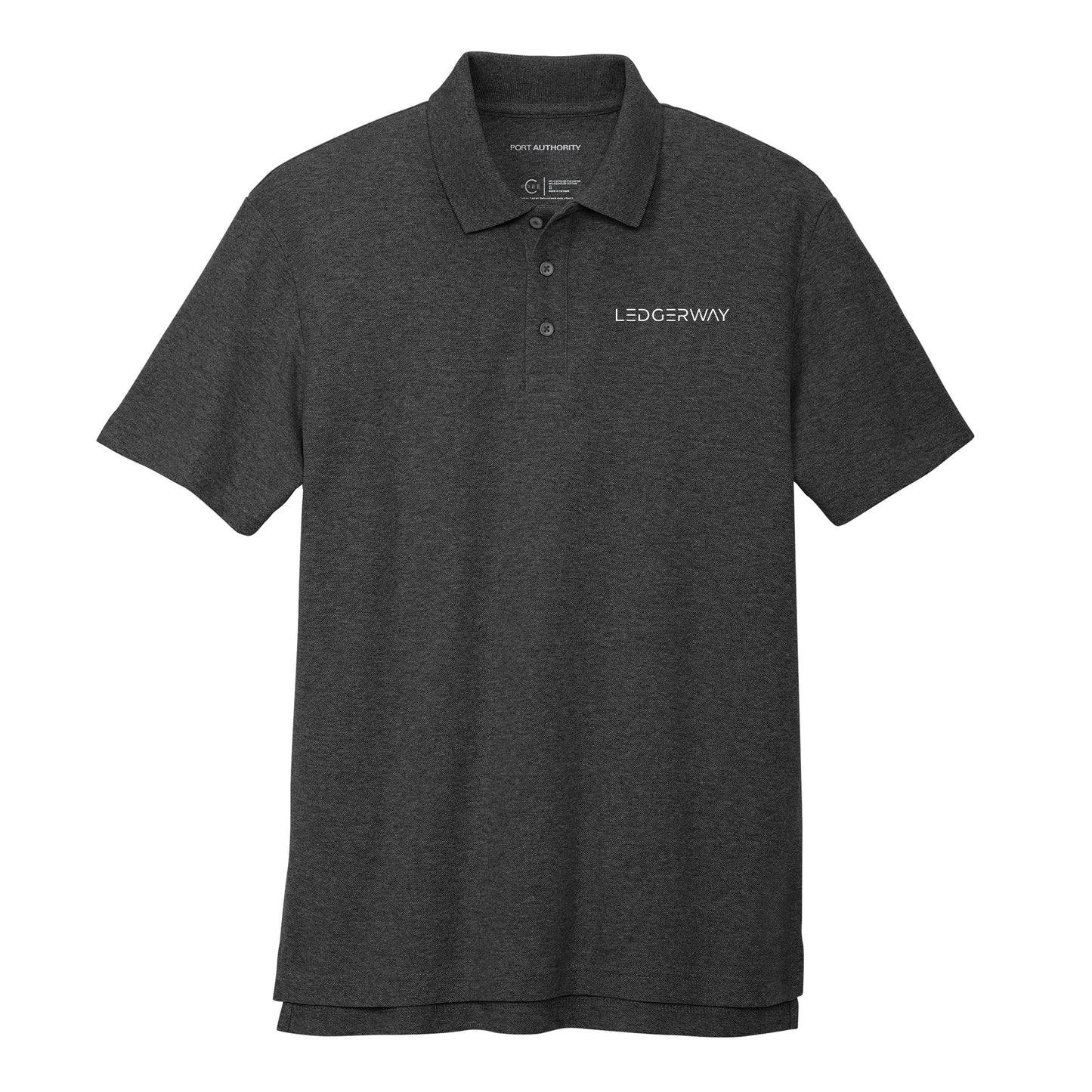 LEDGERWAY Port Authority® C-FREE® Cotton Blend Pique Polo